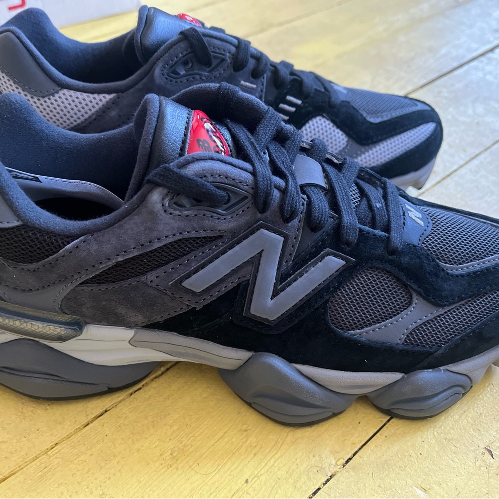 New with Tags in Box New Balance 9060 Black and Gray Athletic Shoes - Men’s 7